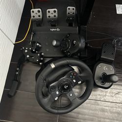 G920+shifter+hand Brake+logtech  Sequential Shifter