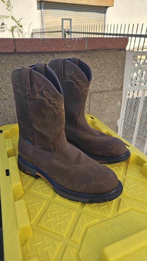 Size 14 D Ariat Work Boots Composite Toe
