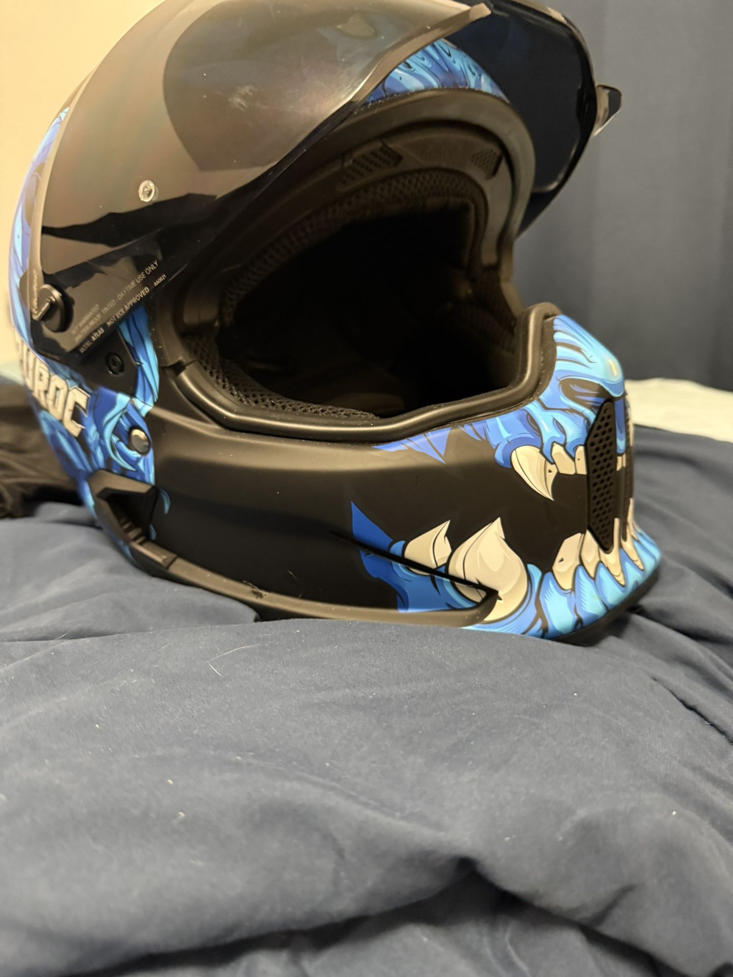Ruroc Atlas 3.0 Diablo Azul XXL
