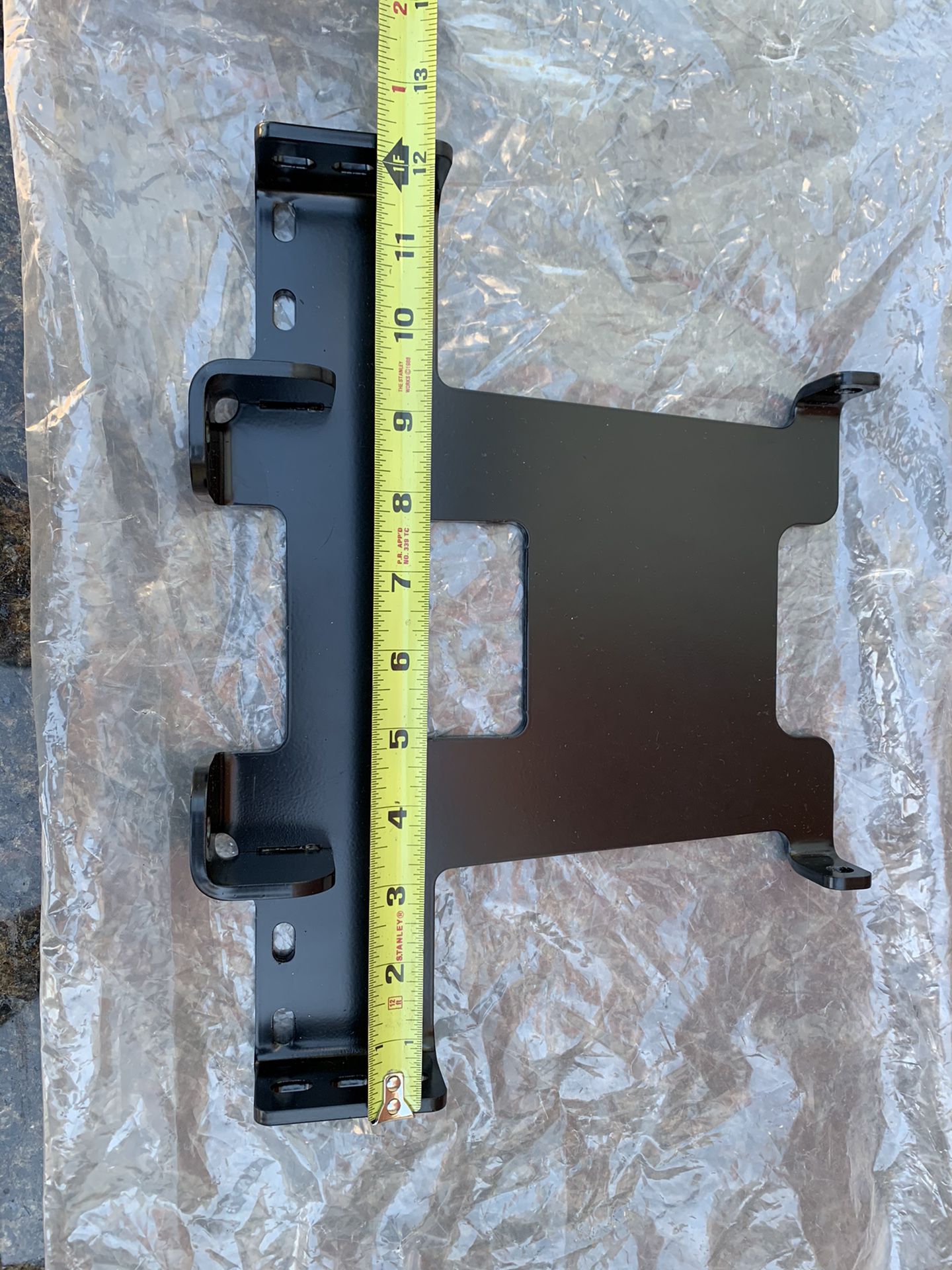 Warn winch contractor and 1500 mounting plate