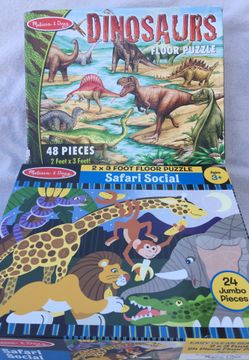 Giant puzzles 2ft x 3ft complete