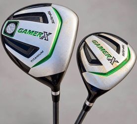Top-Flite Gamer X Driver & Fairway Wood Set – Graphite Shafts – 2 Clubs