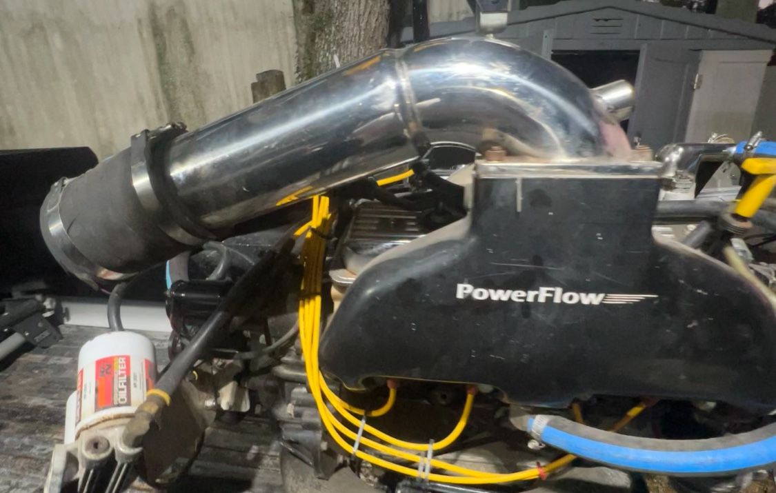 Marine Exhaust Manifold For Small Block Chevy Engines 