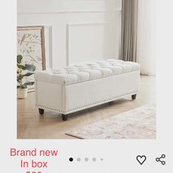 Brand New Storage Ottoman