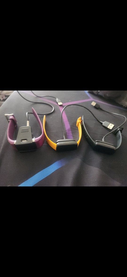 Fit Bit Smart Watches with Chargers Included