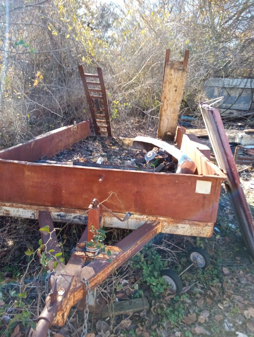 Heavy Duty Bobcat/ Tractor Trailer.  $3500