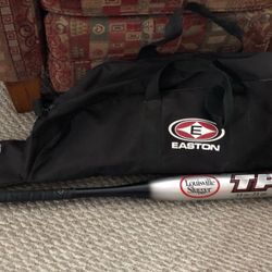 Louisville Slugger TPS Warrior Softball Bat 33” 21oz, Bag, Gloves, Slider Pad