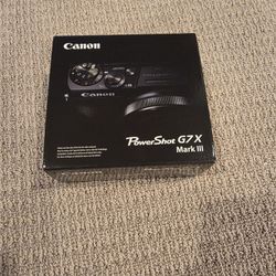 Canon PowerShot G7 X Mark III – Brand New in Box (USA Version)