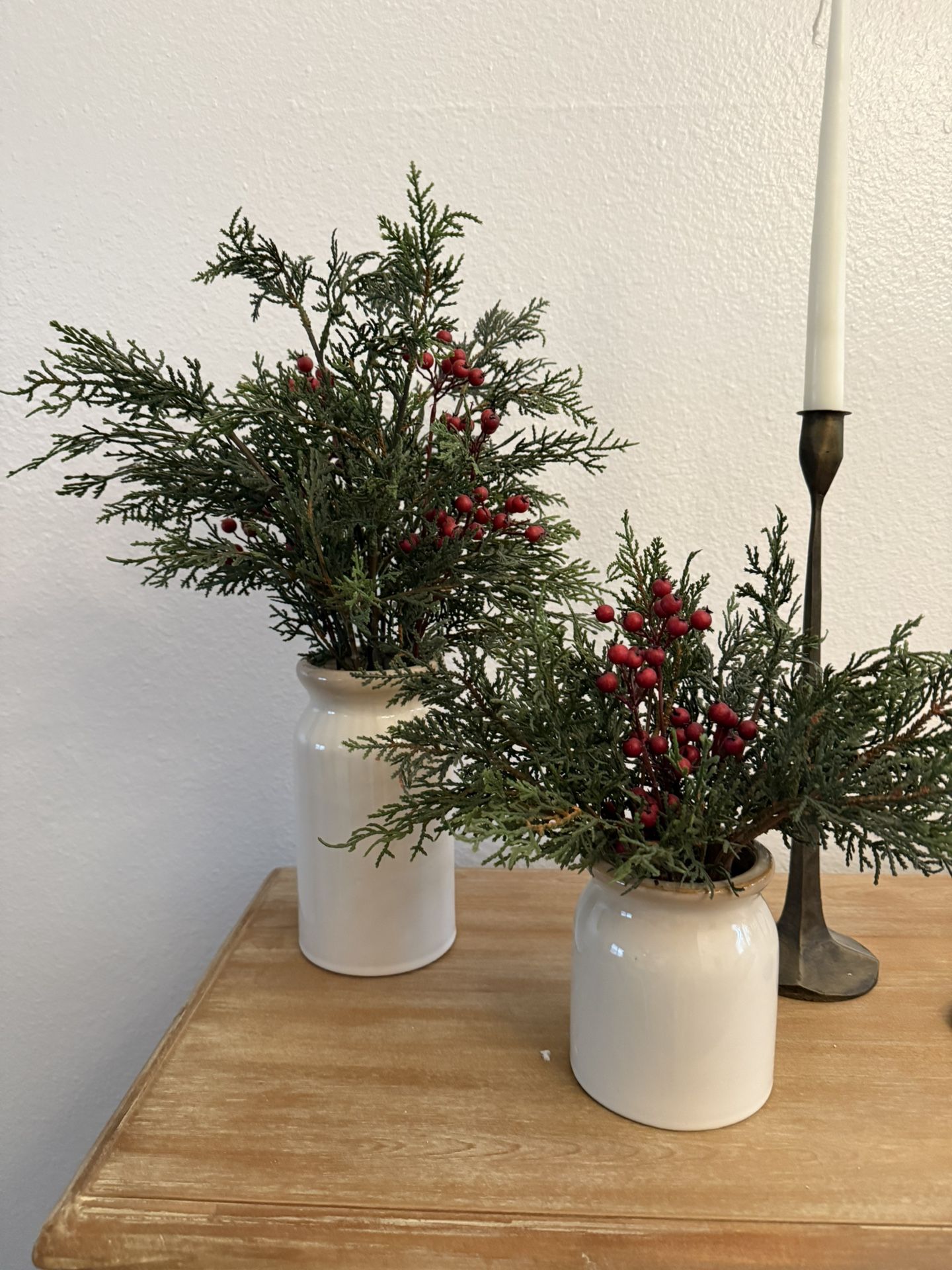 Hearth & Hand Christmas Table Top Arrangements