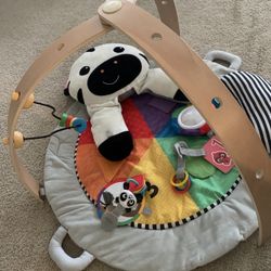 Baby Einstein Activity Gym With Wooden Bar