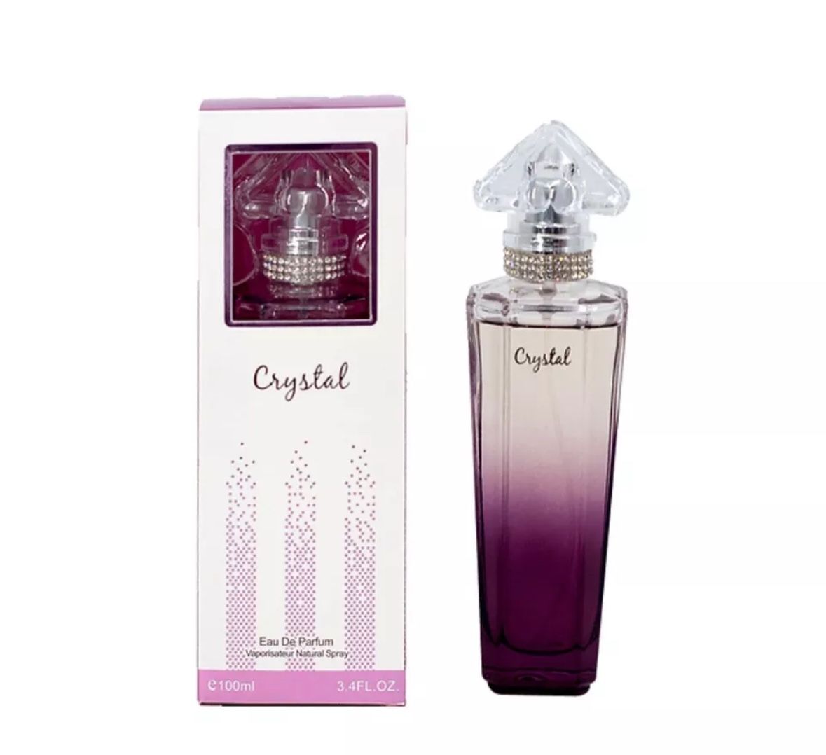 CRYSTAL WOMEN EAU DE PARFUM PERFUME 3.4 OZ