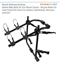 Bicycle car rack