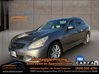 2012 INFINITI G25 Sedan