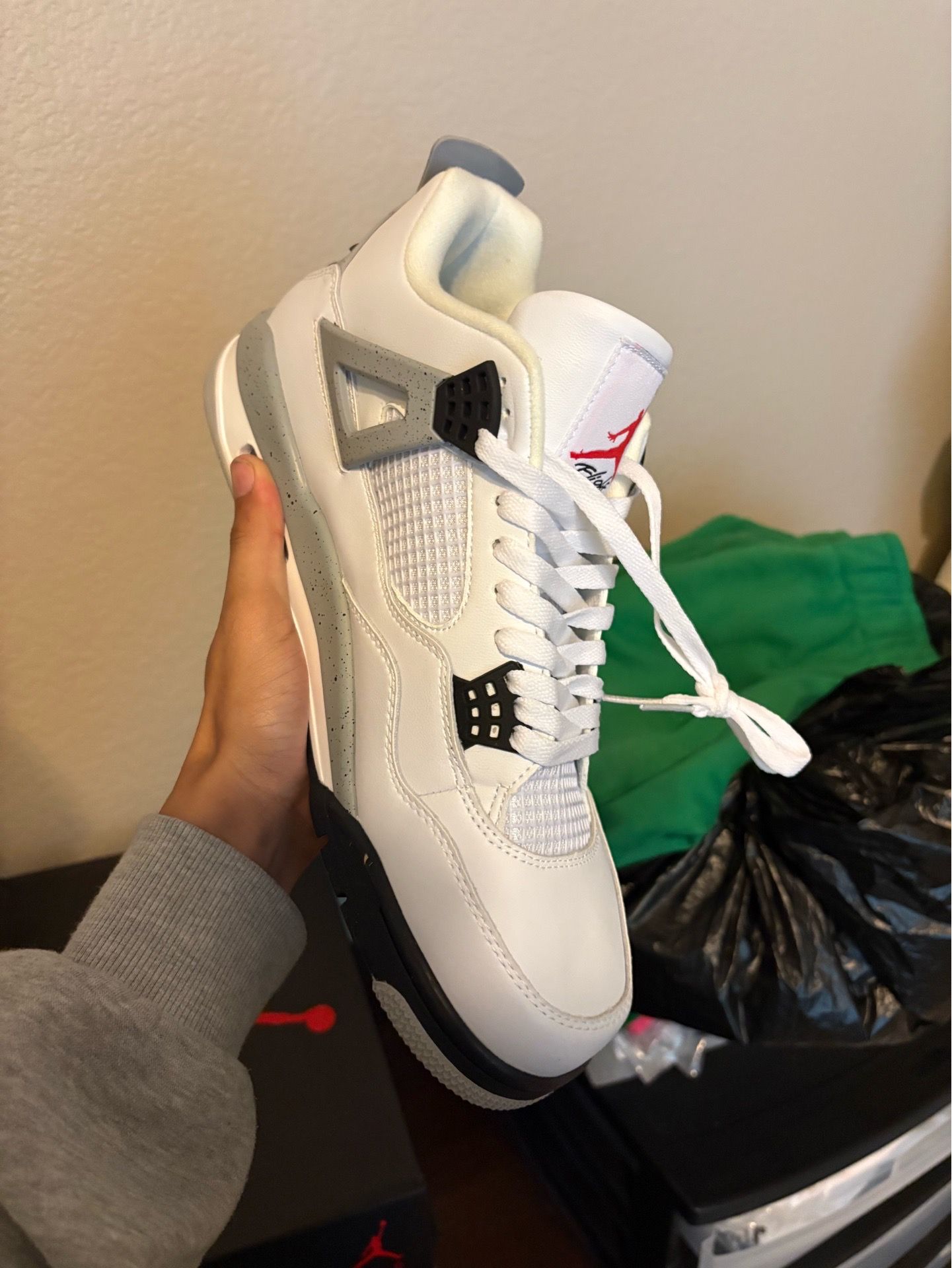 Jordan 4 oreo white