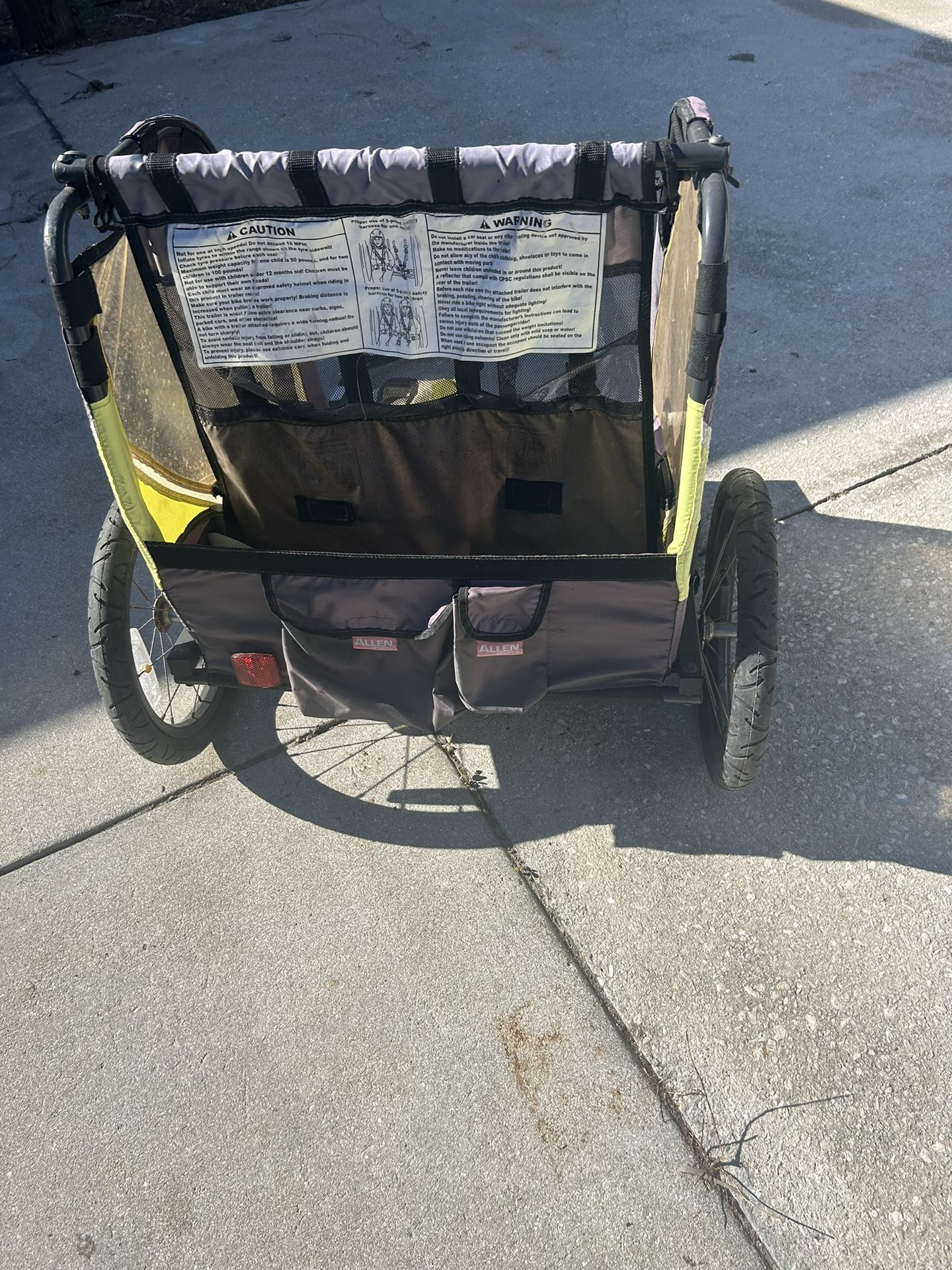 Toddler Bike Pull Trailer
