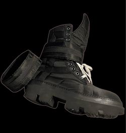Rick Owens megatooth boots
