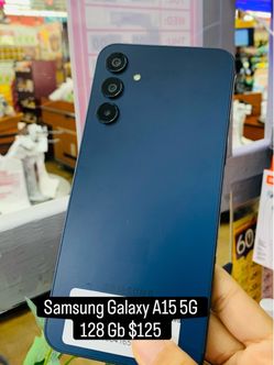 Unlocked - samsung Galaxy A15 5G 128 Gb and clean imei