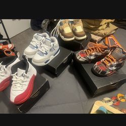 JORDANS!!  All Size 7c Little Kids $50, $55 & $60 & $65 Each) ..Some 2 Pairs Get  $5 Or $10 Off..Used In New Condition !!with Box.👇🏽