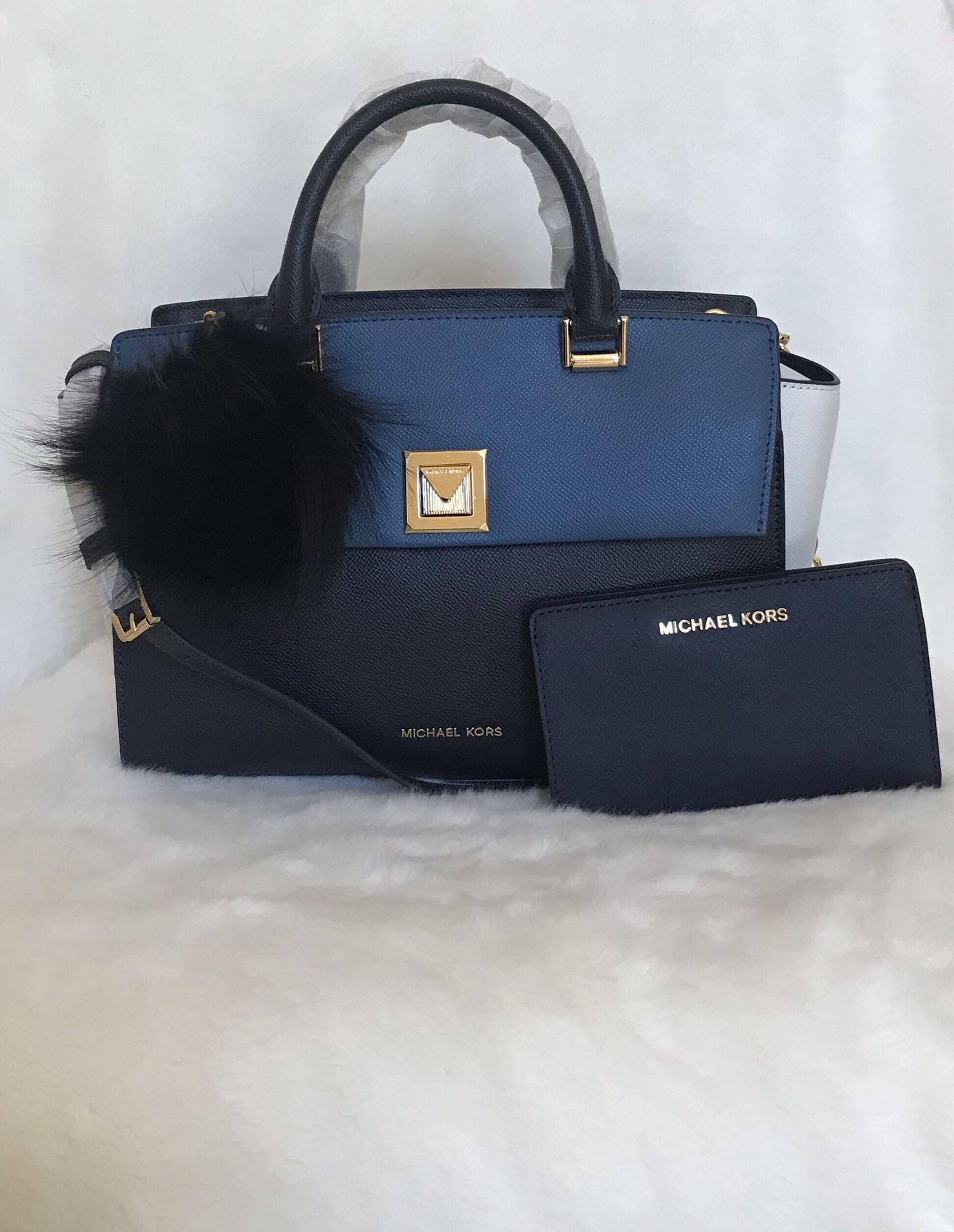 Michael Kors (3pcs) Sylvia MD TZ satchel