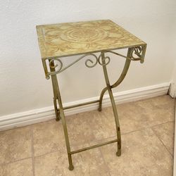 Foldable Accent Table OBO