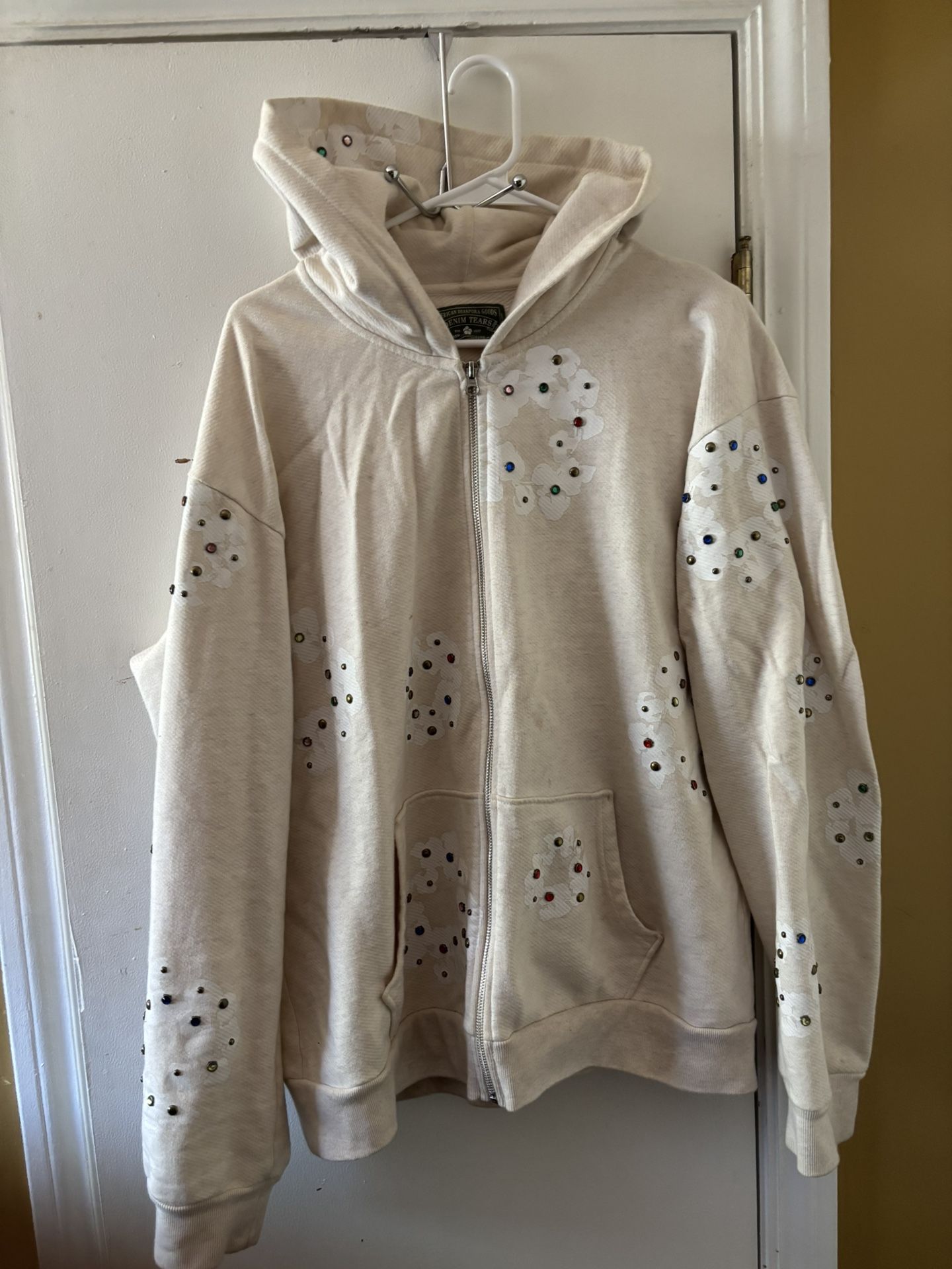 demin tears jacket