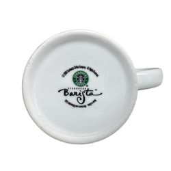 Starbucks Christmas Ceramic Cup with Plate 