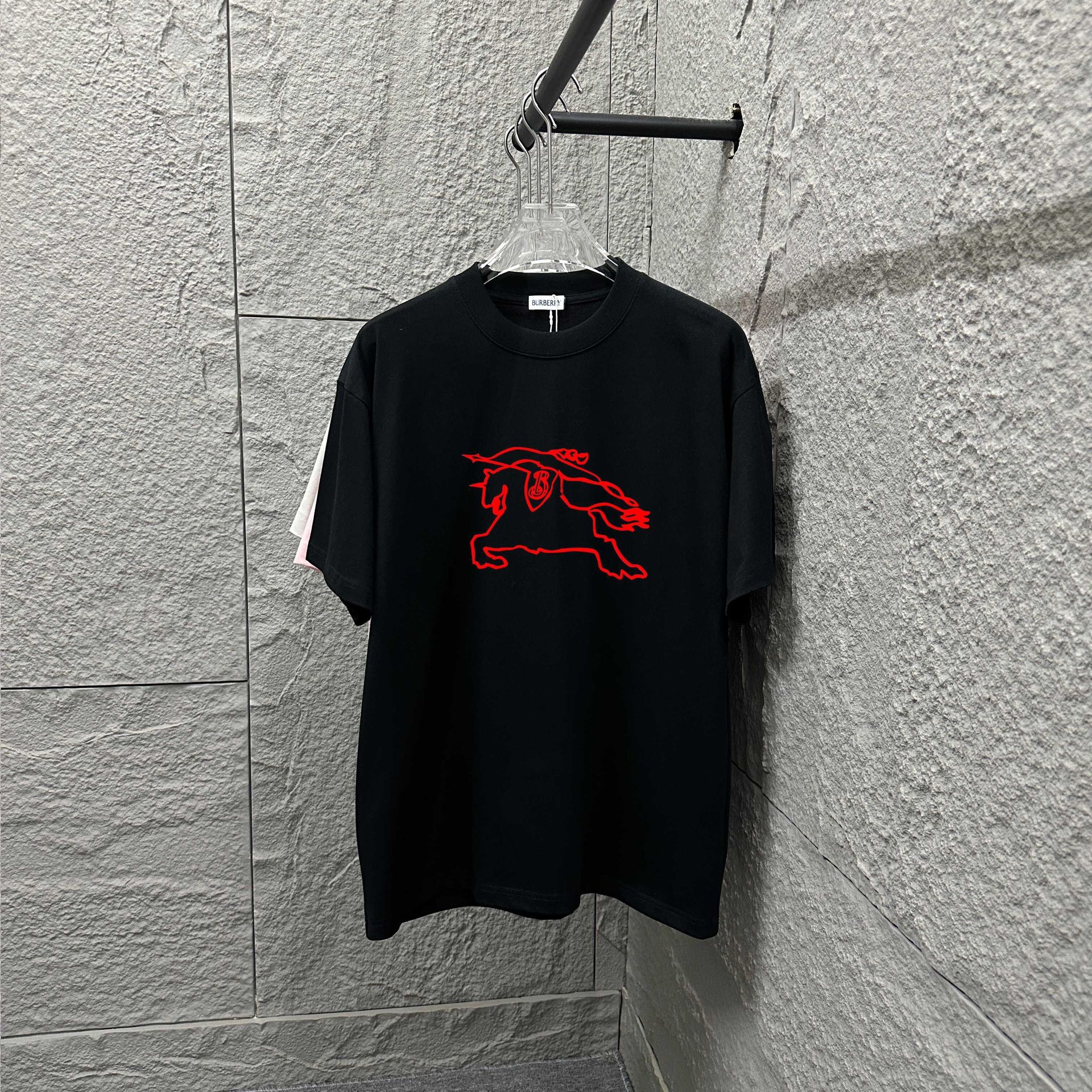 BBR Barbo*Li Classic and simple warhorse three-dimensional thick plate silicone technology personalized logo customized double yarn plain cotton fabri