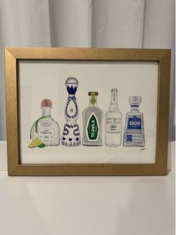 Decorative art prints with frames