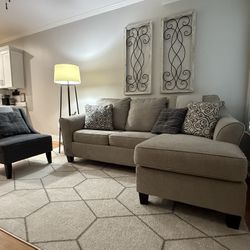 Ashley Furniture Sofa chaise Queen sleeper