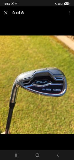 Adams Golf Idea a12 OS Pitching Wedge Graphite Shaft 55g  Left Handed
