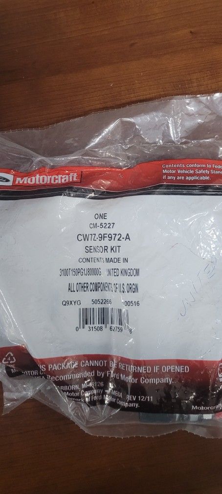 Ford Fuel Injector Sensor