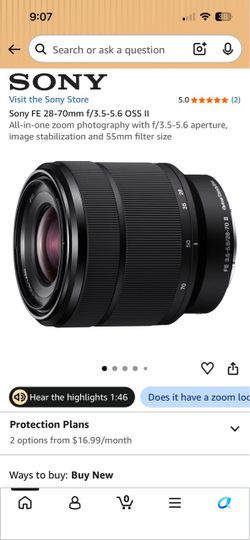 Sony FE 28-70mm f/3.5-5.6 OSS II