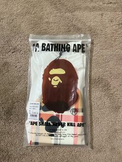 A Bathing Ape BAPE X Burberry T-Shirt White Size L
