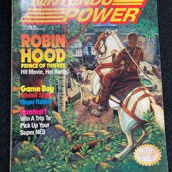 NINTENDO POWER Magazine Volume 26 (July 1991) Robin Hood