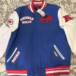Buffalo Bills NFL Men’s Retro Pro Standard Classic Varsity Jacket! Size 2XL! NWT! MSRP $275!
