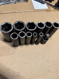 Snap On Deep Well Impact Sockets