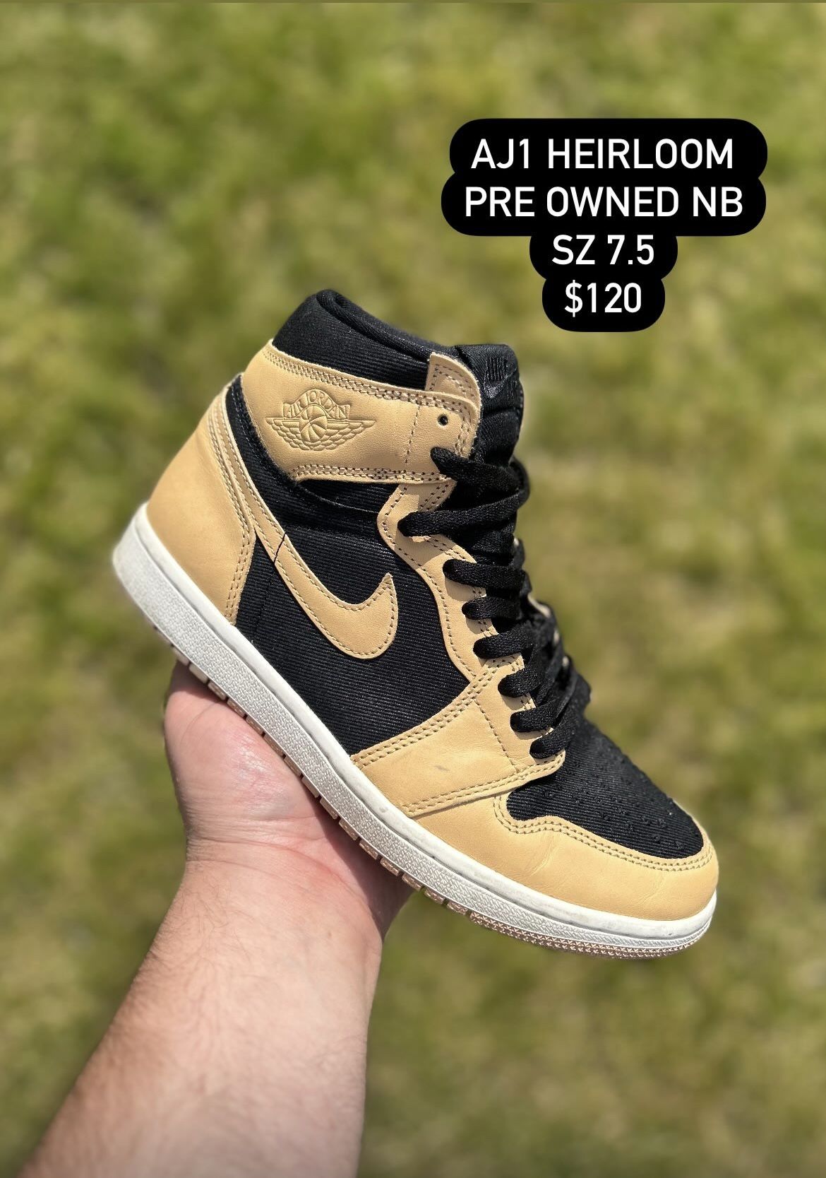 Jordan 1 Heirloom Size 7.5