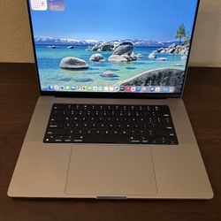 16” MacBook Pro M1 Max 32gb 512gb SSD Tahoe OS