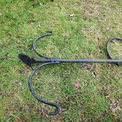 Bird Feeder Metal Stand 7 Ft Super Sturdy