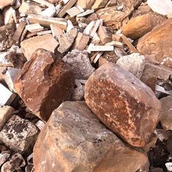 Natural Stones, Boulders and some bricks 