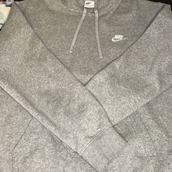 Gray nike hoodie