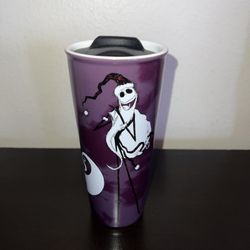 Disney 2019 Nightmare Before Christmas Jack Skellington Purple Mug Cup Tumbler
