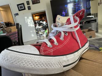 All Star Hi Tops Red Converse