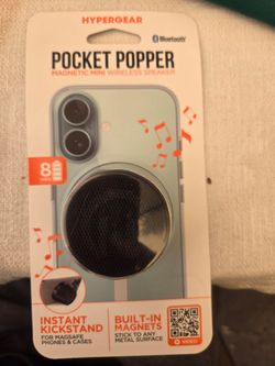 Bluetooth  pocket popper speaker  , magnetic