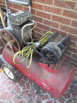 120 volt twin piston air compressor