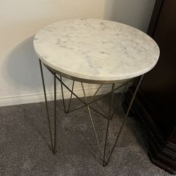 Marble Table With Gold Legs