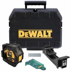 DEWALT DCLE34021B 20V MAX Cordless Green Cross Line Laser (Tool Only)