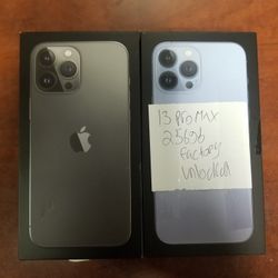 iPhone 13 Pro Max 256gb Factory unlocked 