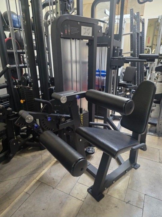 Leg extension leg curl combo dual exercise fitness weight machine