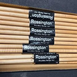New Rossington Pro-Stix Range 707 Drumsticks – Box of 12 Pairs